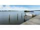 Private boat dock with space for a pontoon boat at 784 Sarabay Rd # 18, Osprey, FL 34229