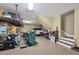 Spacious garage with ample storage, and room for multiple vehicles at 8065 Weyers Ct, Englewood, FL 34224