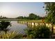 Golf course landscape with water feature at 815 Montrose Dr # 103, Venice, FL 34293