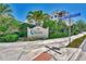 Che Vista Venice Beach Condominium entrance sign at 830 The Esplanade N # 203, Venice, FL 34285