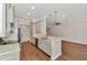 Modern kitchen with stainless steel appliances at 830 The Esplanade N # 203, Venice, FL 34285