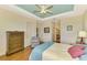 Main bedroom with ensuite bathroom access at 1151 Creek Nine Dr, North Port, FL 34291