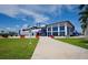 Exterior view of CoolToday Park, home of the Atlanta Braves at 126 Venice East Blvd, Venice, FL 34293