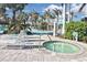 Relaxing hot tub near the pool area at 169 N Cayman Isles Blvd, Englewood, FL 34223