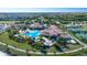 Luxury community with large pool and clubhouse, tennis courts at 20049 Benissimo Dr, Venice, FL 34293