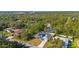 Aerial view showing house location in neighborhood at 2425 De Vore St, North Port, FL 34291