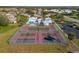 Community pickleball and tennis courts with surrounding landscape at 3015 Seawind Cir # 12A, Venice, FL 34293