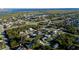 Aerial view of waterfront community, showcasing homes and waterways at 4222 Cockrell St, Port Charlotte, FL 33948