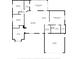 Floor plan showcasing a spacious layout, including bedrooms, bathrooms, and a garage at 4467 Cinderella Cir, North Port, FL 34286