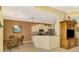 Breakfast nook kitchen with granite countertops and cabinets at 5633 Whispering Oaks Dr, North Port, FL 34287