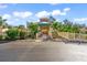 Community building entrance with stairs and landscaping at 606 Marcus St # 26, Venice, FL 34285