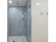 Large walk-in shower with multiple shower heads at 842 Nokomis S Ave, Venice, FL 34285