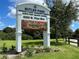 Sign for Butler Park, including Gathering center and aquatic center at 2480 Soprano Ln, North Port, FL 34286