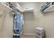 Large walk-in closet with shelving and hanging rods at 3897 Fairway Dr, North Port, FL 34287