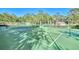 Well-maintained tennis courts perfect for recreation at 4765 Oak Forest W Dr # 47, Sarasota, FL 34231