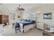 Serene bedroom with a king-size bed and plenty of natural light at 6405 Gulf Dr, Holmes Beach, FL 34217