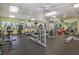 Well-equipped fitness center with cardio and weights at 694 Bird Bay W Dr # 137, Venice, FL 34285