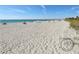 Expansive beach view with clear sky and sand at 1605 Phillip Pl, Englewood, FL 34223