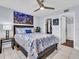 Bright bedroom with water view and coastal decor at 250 Santa Maria St # 219, Venice, FL 34285