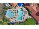 Resort-style pool with spacious deck and landscaping at 2539 Brassica Dr, North Port, FL 34289