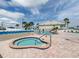 Community hot tub and pool area at Harbor Cove at 334 Blackburn Blvd, North Port, FL 34287