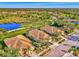 Community overview showcasing homes near a pond and golf course at 4245 Whispering Oaks Dr, North Port, FL 34287