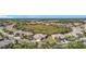 Aerial view showcasing community and landscape at 4334 Lenox Blvd, Venice, FL 34293