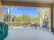 Enjoyable screened patio, great for outdoor relaxation at 4334 Lenox Blvd, Venice, FL 34293