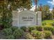 San Lino Condominium community entrance sign at 500 San Lino Cir # 521, Venice, FL 34292