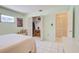 Bedroom with double bed and closet at 537 Manatee Ct # 204, Venice, FL 34285
