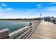View from Venice Fishing Pier showcasing the boardwalk and ocean at 950 Tarpon Center Dr # 202, Venice, FL 34285