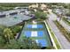 Two well-maintained pickleball courts at 134 Savona Way, North Venice, FL 34275
