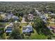 Wide aerial view of a home in a residential neighborhood at 2281 Mars Rd, Venice, FL 34293