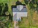 Top-down view of a single-story home with gray roof at 2281 Mars Rd, Venice, FL 34293