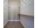 Walk-in closet with wire shelving at 23102 Madelyn Ave, Port Charlotte, FL 33954