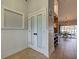 White double doors and tile floor entry at 23102 Madelyn Ave, Port Charlotte, FL 33954