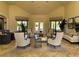 Elegant community lobby with comfortable seating and a modern design at 2572 Daisy Dr, North Port, FL 34289