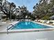 Inviting community pool with clear blue water at 263 Southampton Dr # 301, Venice, FL 34293