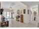 Welcoming entryway with tiled floors and charming decor at 3200 Rowland Dr, Punta Gorda, FL 33980