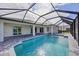 Inviting screened pool and patio area, perfect for relaxation at 441 Boundary Blvd, Rotonda West, FL 33947