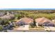 Aerial view of two homes and neighborhood at 5255 Athens Way, Venice, FL 34293
