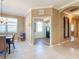 View into an office space from the dining area at 5255 Athens Way, Venice, FL 34293