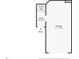 One-story floor plan, includes garage and foyer at 10039 Crooked Creek Dr # 203, Venice, FL 34293