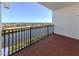 Enjoy the beautiful Florida weather on this spacious balcony with river views at 157 Tampa E Ave # 807, Venice, FL 34285