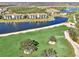 Aerial view of community with green landscape at 17118 Vardon Ter # 202, Bradenton, FL 34211