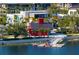 Lakeside area with dock and small cafe at 19279 Jacinda St, Venice, FL 34293