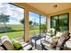 Spacious screened porch perfect for enjoying the outdoors at 20100 Ragazza Cir # 101, Venice, FL 34293