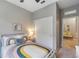 Bedroom with queen bed and built-in closet at 2049 Mesic Hammock Way, Venice, FL 34292