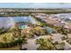 Aerial view of community pool and courts at 245 Corelli Dr, Nokomis, FL 34275