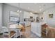 Cozy kitchen with a breakfast nook and stainless steel appliances with lots of light at 26069 Norman Dr, Englewood, FL 34223